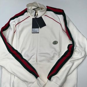 Gucci mens zip up medium